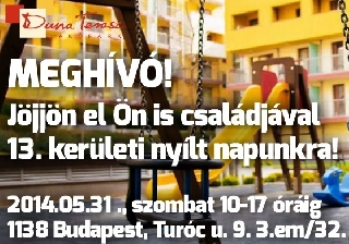 MEGHÍVÓ - Nyílt nap a Duna Terasz lakóparkban